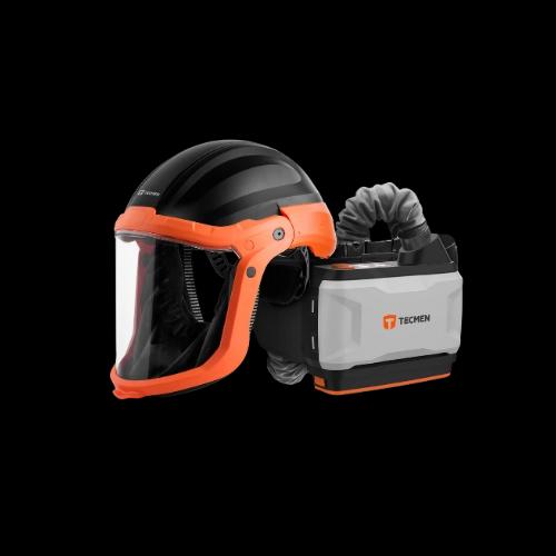 Exflow E4 PAPR with G20-V Hard Hat Face Shield PAPR Kit